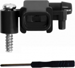 Anboo tolmuimeja pihusti otsiku tarvikud, filtri veepaagi sprinklerotsik Irobot Braava Jet M6 240 241 244 seeria tolmuimejate tarvikute osadele koos kruvikeerajaga (must)