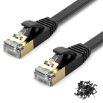 Tbmax cat 7 ethernet kaabel 30 m - 10 gbps 600 mhz kiire lan-kaabel, lame internetikaabel, gigabit rj45 lan-v&otilde;rgukaabel l&uuml;litile, ruuterile, modemile, patch-paneelile