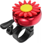 Besportble alumiiniumist jalgrattakell - vali p&auml;evalillekell lastele ja t&auml;iskasvanutele (punane)