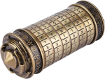 Cryptex Lock Classic retro puslekarp, metallist, m&otilde;eldud m&auml;rkmete, luuletuste, ehete, v&otilde;tmete ja muude v&auml;&auml;rtasjade jaoks. Suurep&auml;rane &uuml;llatus teie l&auml;hedastele