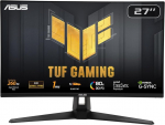 Asus Tuf Gaming Vg27aqm1a, 27 tolline wqhd monitor, 260 hz, 1 ms gtg, g-sync, freesync, adaptivesync, elmb sync, displayhdr 400, fast-ips paneel, 16:9, 2560 x 1440, usb jaotur, displayport, hdmi, k&otilde;lar