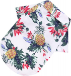 Petcute koerte s&auml;rk, Hawaii koerte s&auml;rk, moodne hingav koerte suvine t-s&auml;rk, vabaaja s&auml;rk, lahe suvine rannapluus, vest v&auml;ikestele koertele, kutsikatele, kassidele