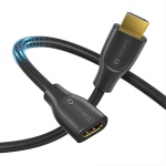 Sonero&reg; 4k hdmi pikenduskaabel, premium high speed, 4k 60hz, hdmi pistik hdmi pesasse, kullatud kontaktid, topeltvarjestus, pvc-mantel, 0,50 m