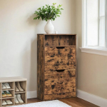 Jalan&otilde;ude kapp, 24x60x102 cm, Pruun