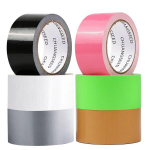 Chuangseed Duct Tape teip 210 mikronit x 50 mm x 13,7 m veekindel teip sise- ja v&auml;listingimustes kasutamiseks, remondiks, 6 rulli