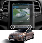Cdefg &Uuml;hildub Renault Megane 4 2020-2024 navigatsiooniekraani kaitsekilega 4h kriimustuskindel 9,3-tolline Easy Link Gps-ekraani kaitsekile navigatsioonikile Megane Iv Rs 2024 tarvikute komplekt, 2 tk