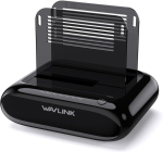 V&auml;lise k&otilde;vaketta adapter Wavlink Double Disk Station Usb 3.0, 2 x 20tb, Hdd/ssd