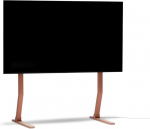 Pedestal Bendy k&otilde;rge telerialus teleritele 40 kuni 70 tolli, kvaliteetne teleri p&otilde;randajal, moodne telerialus, unikaalne telerialus (roosa)