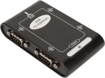 Lazmin112 usb-serial adapter, 4 rs232 porti com reservatsioonikaardid jadaportidele, kompaktne usb-toitega usb-rs232 adapter windows 10 8 7 jaoks, os x jaoks