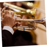 Stobok 9 v&auml;ikese pliiatsi hoidja pakend muusikariistadele, must trompet, pliiatsi klambrid, pliiatsi hoidja klambritega, valmistatud sarvest, tuuba, instrument, tromboon, hoiukarp, pliiats, abs