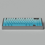 Pbt gradient keycaps 125 klahvi cherry profile heat sublimation keycap mx cherry mehaanilisele klaviatuurile (purple gradient)