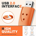USB pulk Uflatek Usb m&auml;lupulgad 4gb Usb 2.0 m&auml;lupulk k&auml;ev&otilde;ru 10 tk pakis, v&auml;rviline m&auml;lupulk, kaasaskantav m&auml;lupulk, uudne Usb m&auml;lupulk 4gb v&auml;line andmepulk kingitusteks