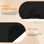 2 tulekindla alusmati komplekt, kuumakaitsematt, tulekindel matt tulekindlale alusmatile, grill 64 x 50 cm + 38 x 46 cm, ahju kaitsematt, kuumakindel, libisemiskindel alusmatt, tulekindel