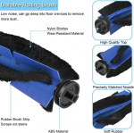 Eatbale varuosad Eufy Robovac 11s Max 15c Max 25c Max 30c Max G30 G30 Edge G30 Hybrid G30 Verge G20 G20 Hybrid G15 G32 Pro robot-tolmuimejate tarvikutele, peamine hari, k&uuml;lghari, filter