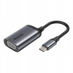 Baseus Adapter Hub - T&uuml;&uuml;p C kuni Vga + T&uuml;&uuml;p C Pd - (cahub-o0g) tumehall