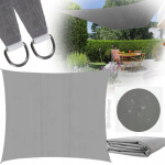 Ristk&uuml;likukujuline hall veekindel aia varikatus 3,6x3,6 m