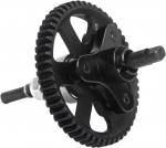 Diferentsiaali libisemissidur, 54t alumiiniumterasest diferentsiaal&uuml;lekande libisemissidur Traxxas Slash 4x4 1/10 Rc autole (must)