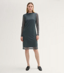 Tom Tailor naiste kleit 1043876*36552, roheline/must