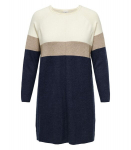 Only Carmakoma naiste kootud kleit 15183362*02, nat/beež