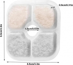 16 kassi purskkaevu filtri komplekt catit joogipurskkaevule koos 2 voolikuga, asendus veefilter, kolmekordne filtris&uuml;steem