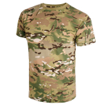Meeste militaarne / kalamehe T-s&auml;rk 170 g/m&sup2;, Texar, hingav, 100% puuvill, MC Camo kamooflaaž