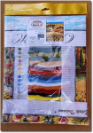 Krainer Gobel&auml;&auml;n tikandikomplekt Tuscan Summer poolristpistes 49 x 38 cm. Sisaldab cod K98 tikkimisniiti