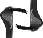 Ergonoomilised jalgratta k&auml;epidemed libisemiskindlad jalgratta k&auml;epidemed Mtb, E-bike, linna jalgratta, maantee jalgratta jaoks 22,2 mm mustad