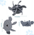 Oudizz aeglase s&ouml;&ouml;mise koerakausi siset&uuml;kk suur - silikoonist koerakausside siset&uuml;kk s&ouml;&ouml;mise aeglustamiseks - koerte s&ouml;&ouml;tmis- ja jootmistarvikud