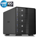 V&auml;lise k&otilde;vaketta adapter Fantec 5x Usb 3.2 Gen2 10g k&otilde;vaketta dokkimisjaam 5x Sata 3.5/2.5 tolli Ssd- ja Hdd-ketastele. Andmeedastuskiirus kuni 10 Gbit/s, t&ouml;&ouml;riistu pole vaja, Usb Hub, 2 x Usb-kaablid. Alumiiniumkorpus, must