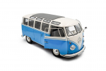 Diecast Mudel S1813401 Volkswagen T1 Samba Blue / White 1962 1/18