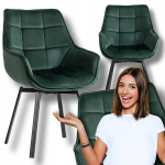 Polsterdatud s&ouml;&ouml;gituba K&ouml;&ouml;k Lounge p&ouml;&ouml;rlev tool 360 Green LUNA