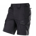 L&uuml;hikesed meeste p&uuml;ksid M-Tac Aggressor Short Rip-Stop YKK Teflon s&otilde;jav&auml;e p&uuml;ksid, Must