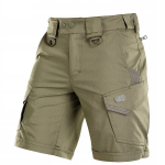 L&uuml;hikesed meeste p&uuml;ksid M-Tac Aggressor Short Rip-Stop YKK Teflon s&otilde;jav&auml;e p&uuml;ksid, Dark Olive
