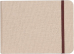 Clairefontaine 96101 &deg;c Goldline reisivihik, 32 lehte, naturaalne, 180 g, 10,5 cm x 14,8 cm