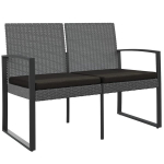 2-kohaline aiapink，V&auml;lipink patjadega, tumehall, PP-rotang CFE2878860