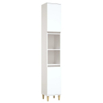 vannitoakapp, valge, 30 x 30 x 190 cm, tehispuit CFE5212205