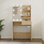 tualettlaud LEDiga, Sonoma tamm, 74,5 x 40 x 141 cm CFE4184660