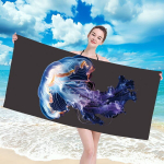 Rannavannilina XXL 100x180 SUMMER Medusa