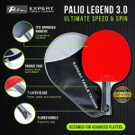 Lauatennisereket Palio Legend 3.0 &uuml;mbrisega
