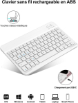 Fogari klaviatuurikohver redmi pad se 11-tollisele tahvelarvutile, prantsuse azerty eemaldatav bluetooth juhtmevaba klaviatuurikohver xiaomi redmi se 11-tollisele 2023, tumeroheline
