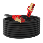 Snanshi lan-kaabel v&auml;litingimustesse 30 meetrit - v&otilde;rgukaabel ethernet-kaabel suur kiirus 10 gbps 600 mhz gigabit cat7 internetiv&otilde;rgu ethernet-kaabel topeltvarjestatud