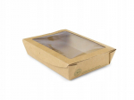Koogipakend aknaga 1100ml 18x13x4.5cm 50tk., Tortas konteineris su langeliu 1100ml 18x13x4,5cm 50vnt.