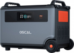 Akupank Oscal BP3600 3600Wh lisaaku, laiendatav kuni 57600Wh-ni, kasutamiseks PowerMax 3600/6000-ga (mitte eraldiseisev)