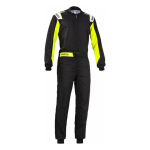 Kardis&otilde;idu kombinesoon Sparco Rookie Kollane Must, XL