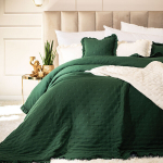 Dekoratiivne voodikate, Markizeta, 170x210 cm, roheline