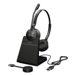 Mikro-k&otilde;rvaklapid - DECT - juhtmevabad - USB-A DECT-adapteri kaudu - Jabra - Jabra Engage 55 SE Stereo - Mikro-k&otilde;rvaklapid - k&otilde;rva&uuml;lesed - DECT