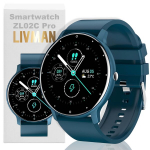 LIVMAN ZL02C PRO tervise- ja fitness-j&auml;lgija funktsioonidega, 1,28-tollise TFT-puuteekraan ja erinevad spordirežiimid