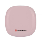 Kosmeetiline peegel - Humanas HS-PM01 LED valgus reguleeritava intensiivsusega 5x suurendus roosa