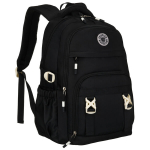Keskmine seljakott unisex Peterson, must