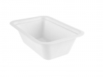 Konteiner takeaway box suhkruroo Vegware 650 ml 50 tk., Dėžutė i&scaron;sine&scaron;imui cukranendrių dėžutė Vegware 650 ml 50 vnt.